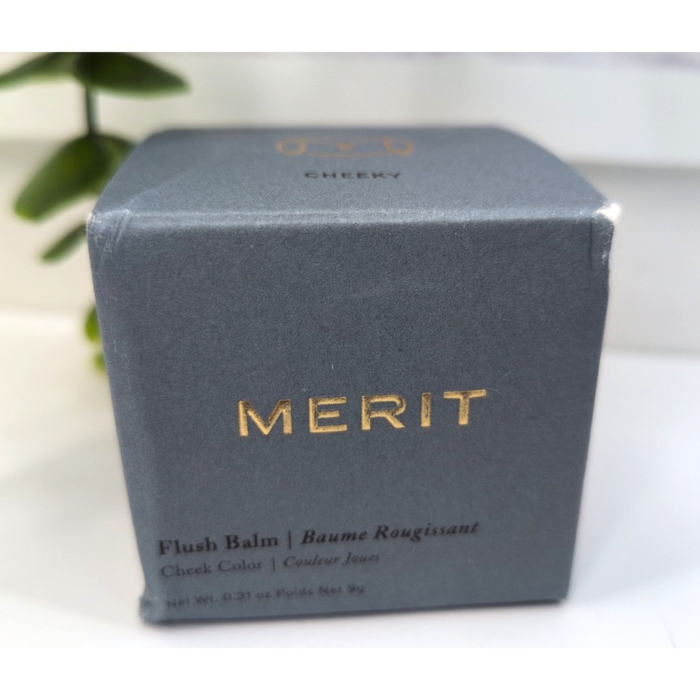 NEW IN BOX🌿Merit CHEEKY Flush Balm Cream Blush 0.31oz /9g MakeUp